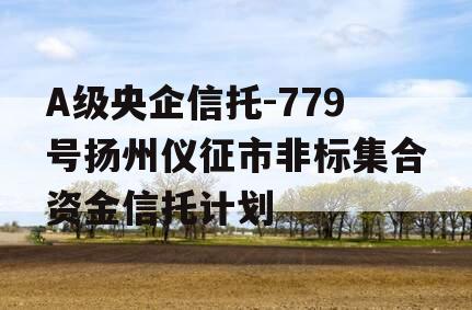 A级央企信托-779号扬州仪征市非标集合资金信托计划