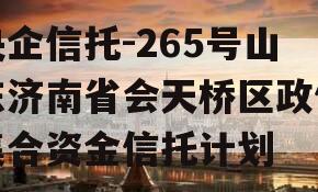 央企信托-265号山东济南省会天桥区政信集合资金信托计划