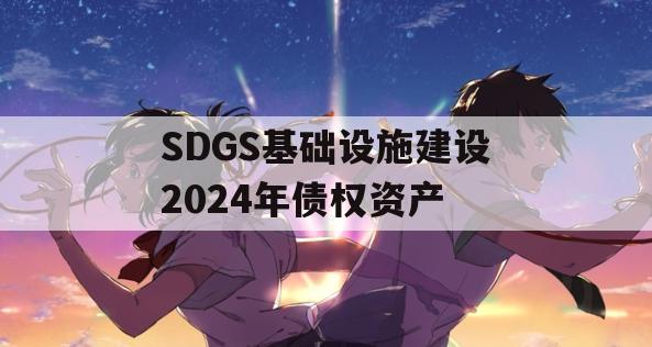 SDGS基础设施建设2024年债权资产